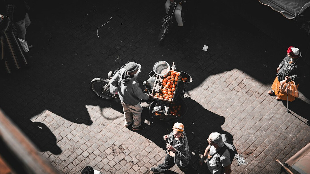 Group of people in a relaxed discussion circle
