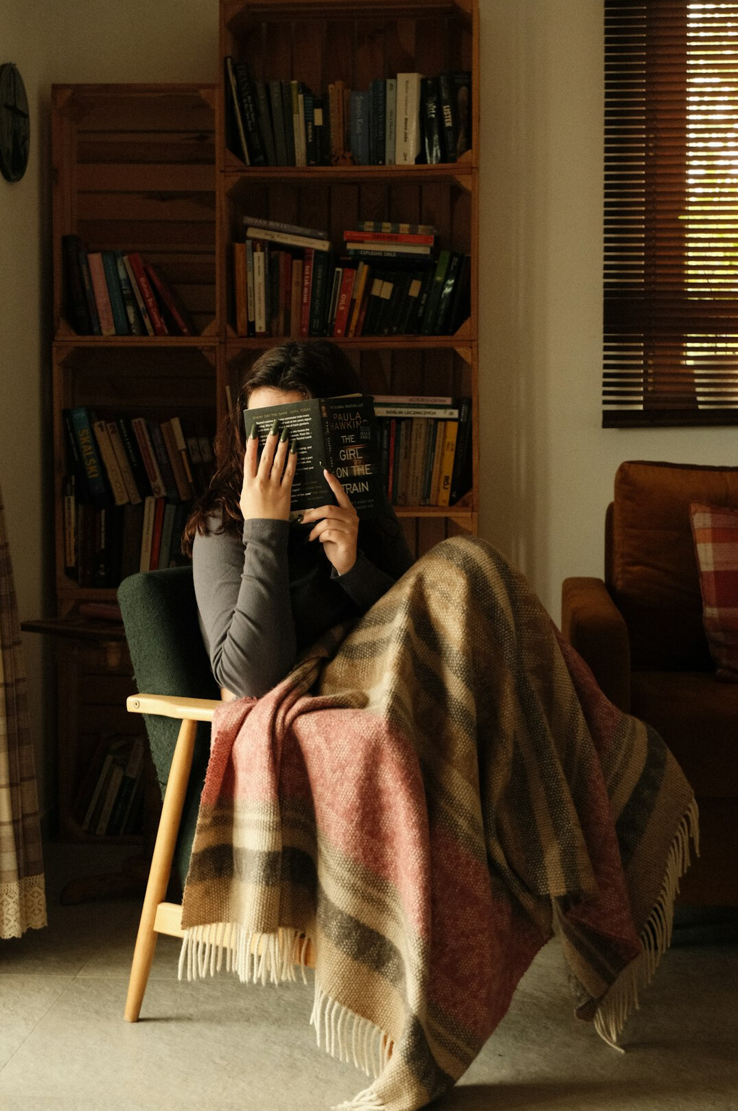 person journaling in quiet room